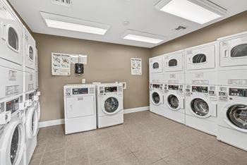 On-site laundry facility